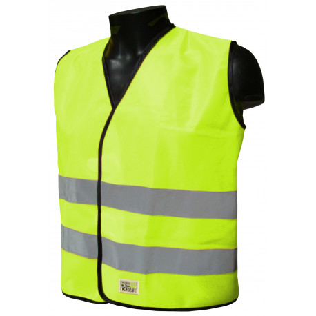 Sywiyi - Gilet Haute Visibilité Pour Enfants - Sans Manches, Réfléchissant - Pour Sécurité à L'école Ou En Sortie