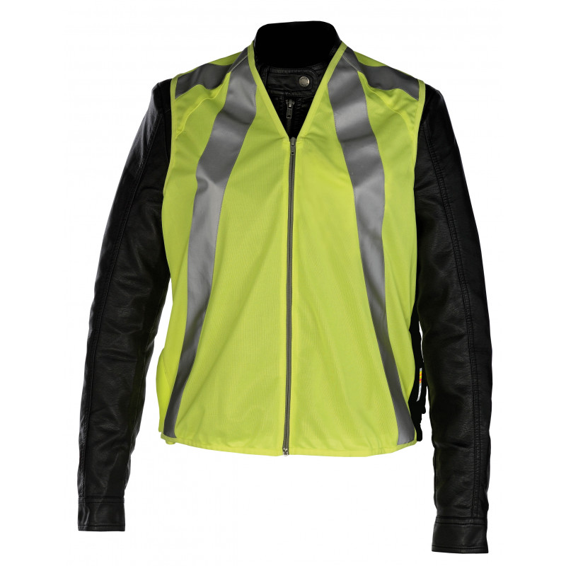 Gilet jaune cycliste - L2S VISIOPLUS - jaune fluo 